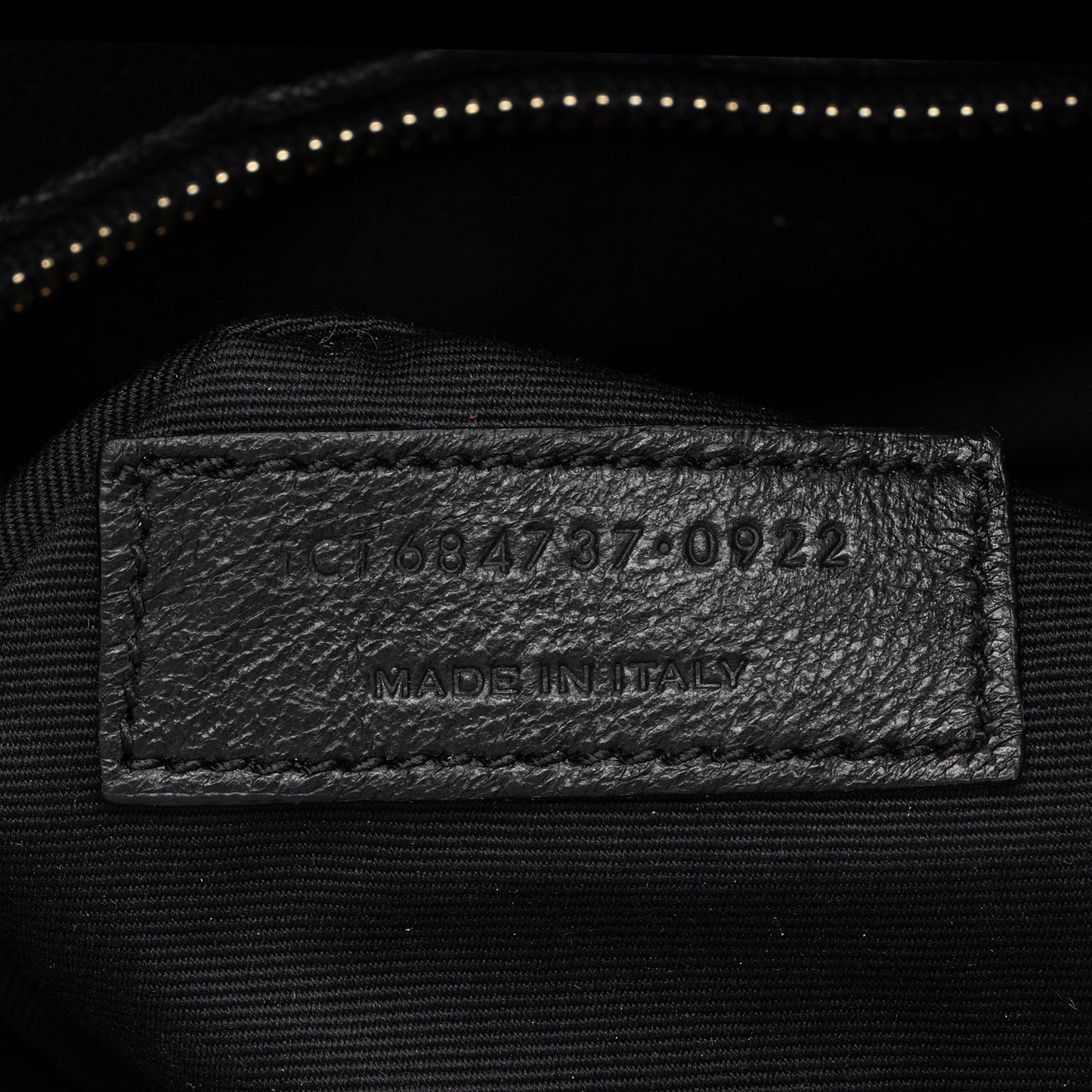Saint Laurent Lambskin Seau Fermoir Bucket Bag tr8sJF