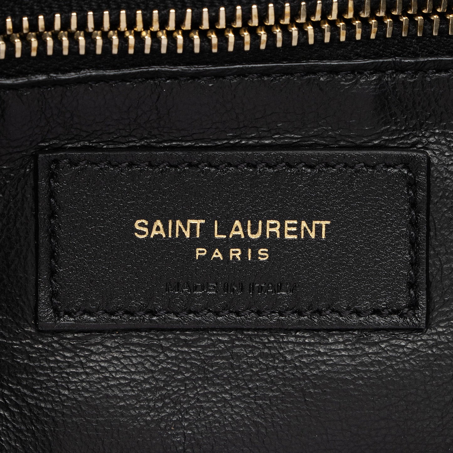 Saint Laurent Lambskin Seau Fermoir Bucket Bag tr8sJF