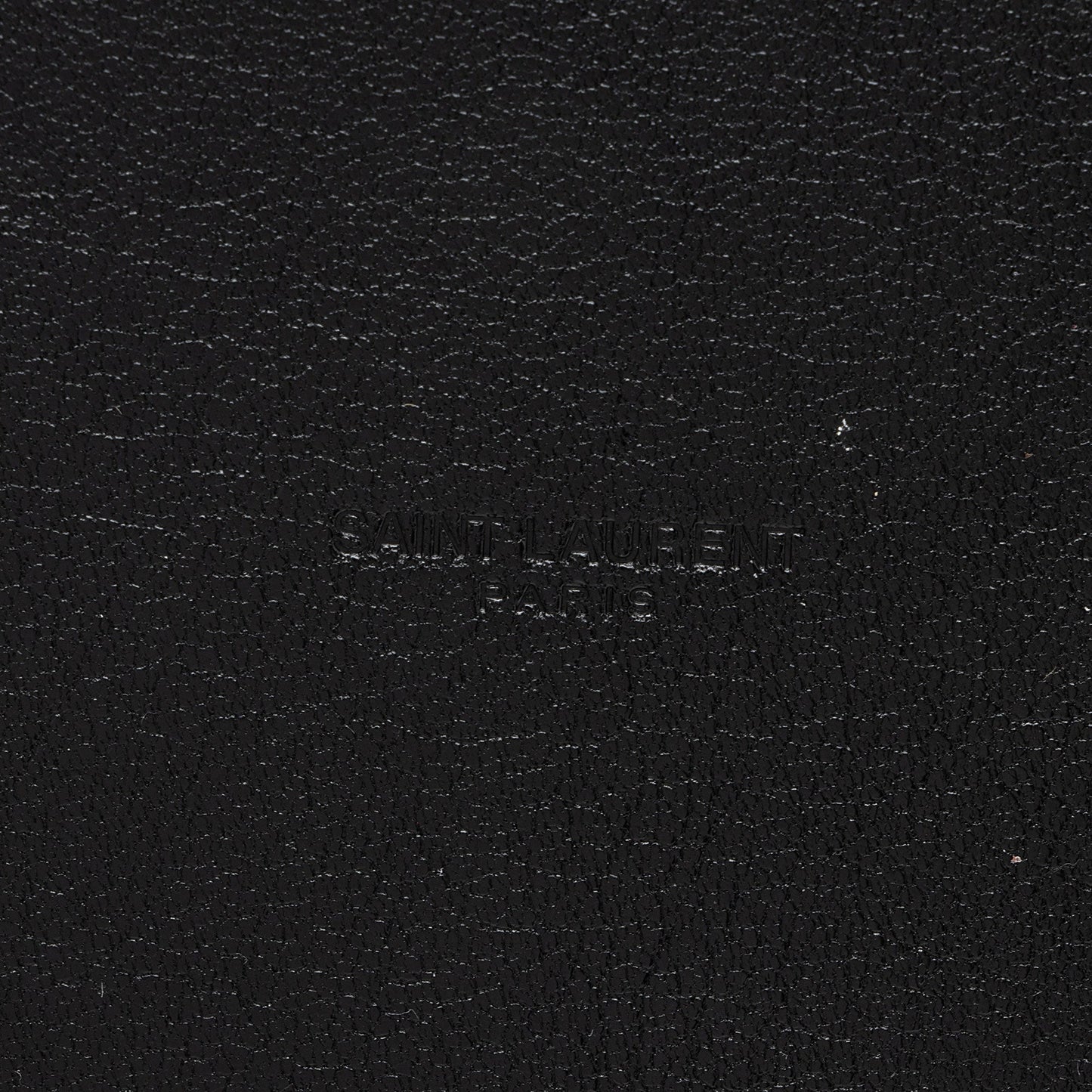 Saint Laurent Lambskin Seau Fermoir Bucket Bag tr8sJF