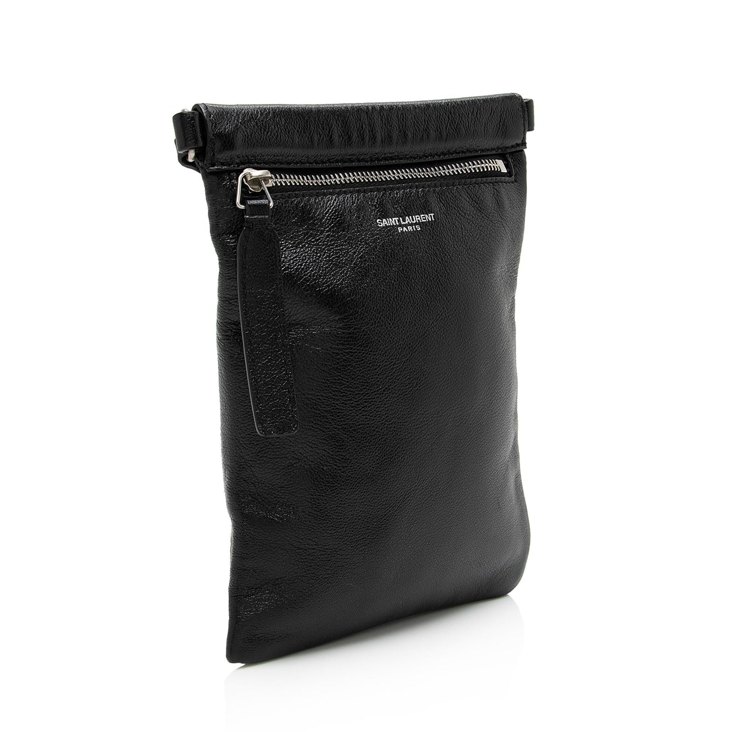 Saint Laurent Lambskin Sid Flat Crossbody Bag PDqg2e