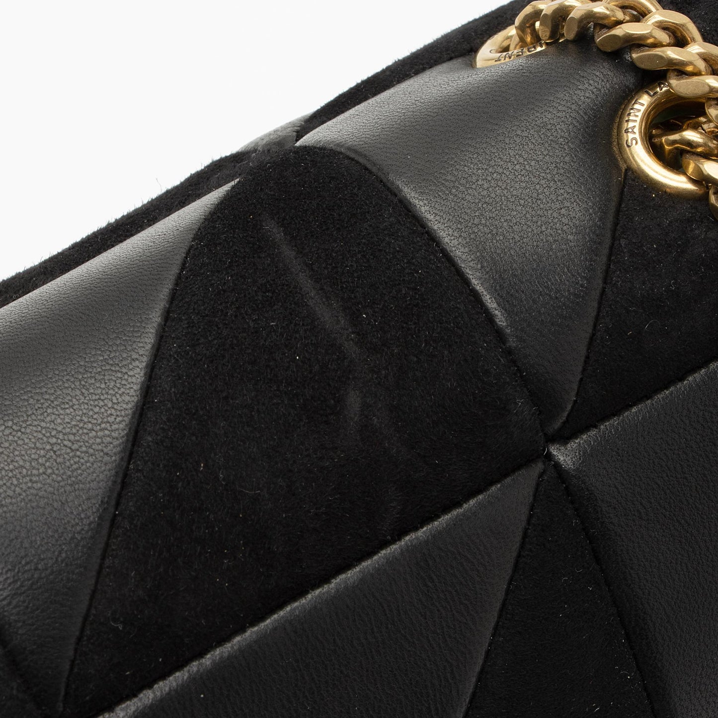 Saint Laurent Lambskin Suede Monogram Jamie Chain Medium Shoulder Bag YBudYx