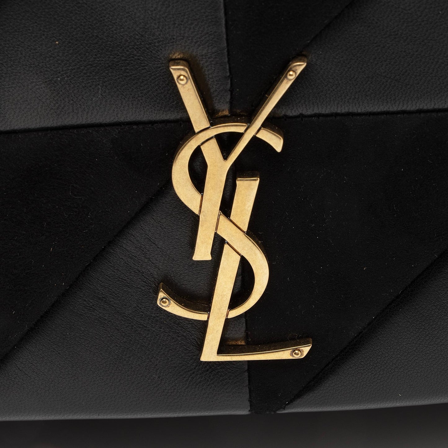 Saint Laurent Lambskin Suede Monogram Jamie Chain Medium Shoulder Bag YBudYx