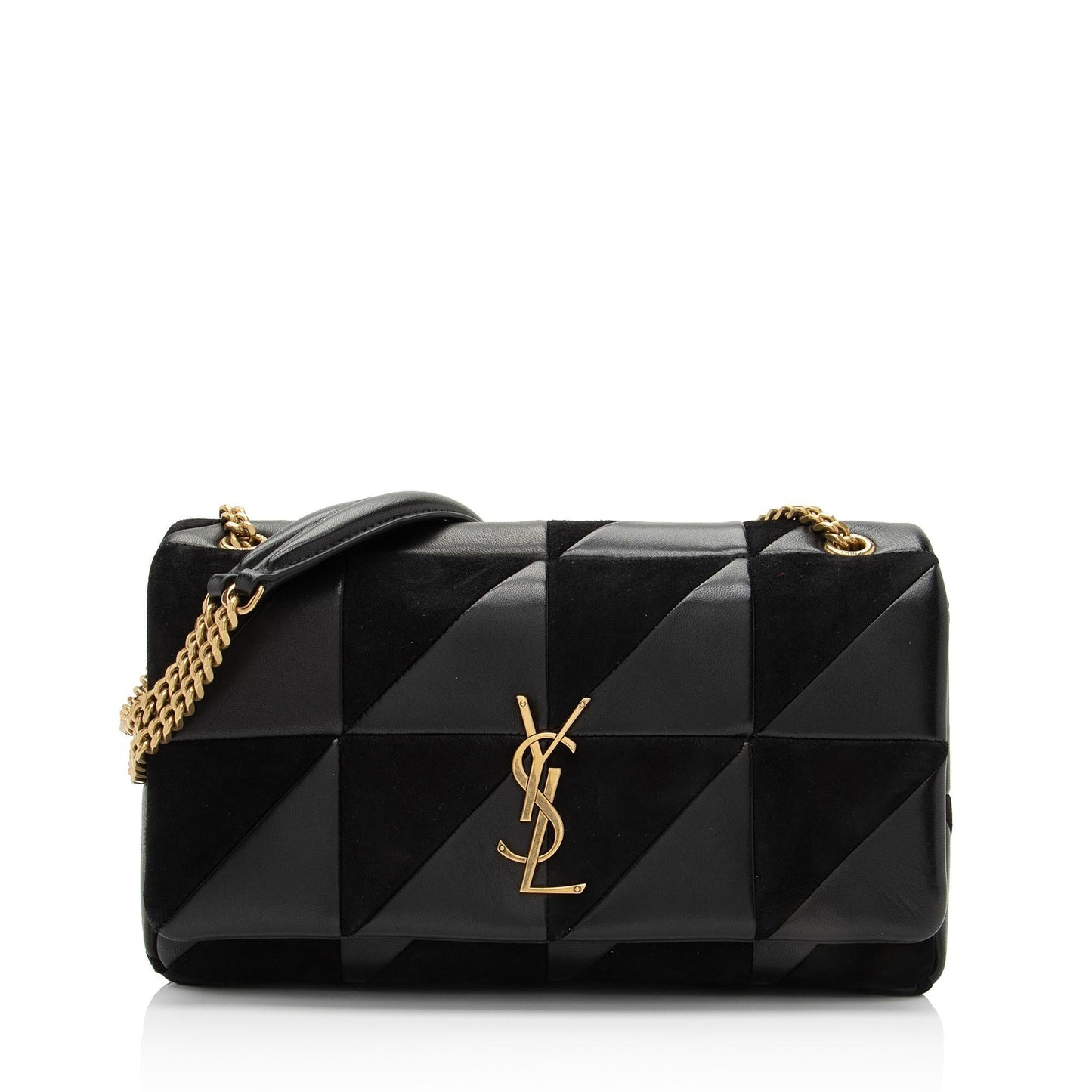 Saint Laurent Lambskin Suede Monogram Jamie Chain Medium Shoulder Bag YBudYx
