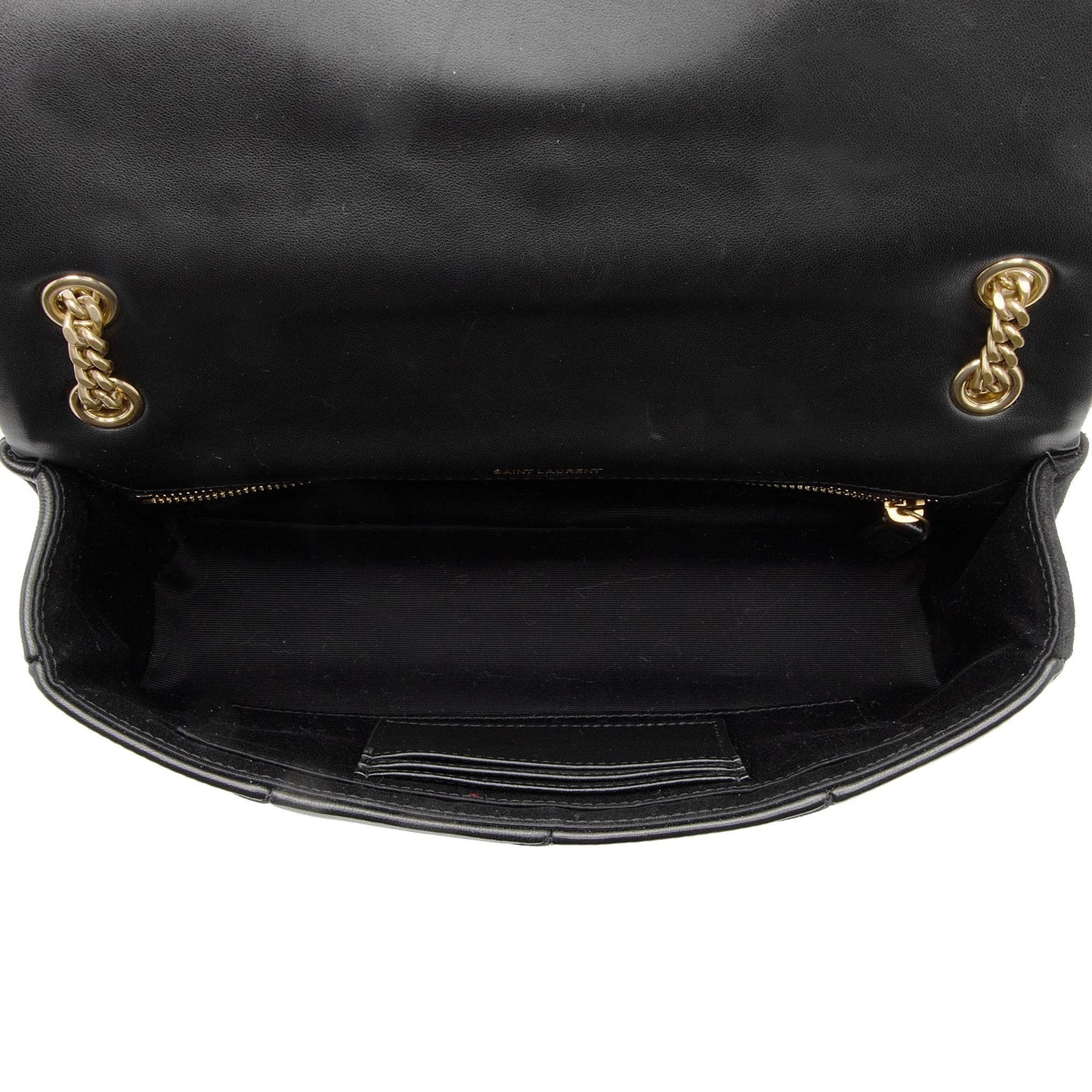 Saint Laurent Lambskin Suede Monogram Jamie Chain Medium Shoulder Bag YBudYx