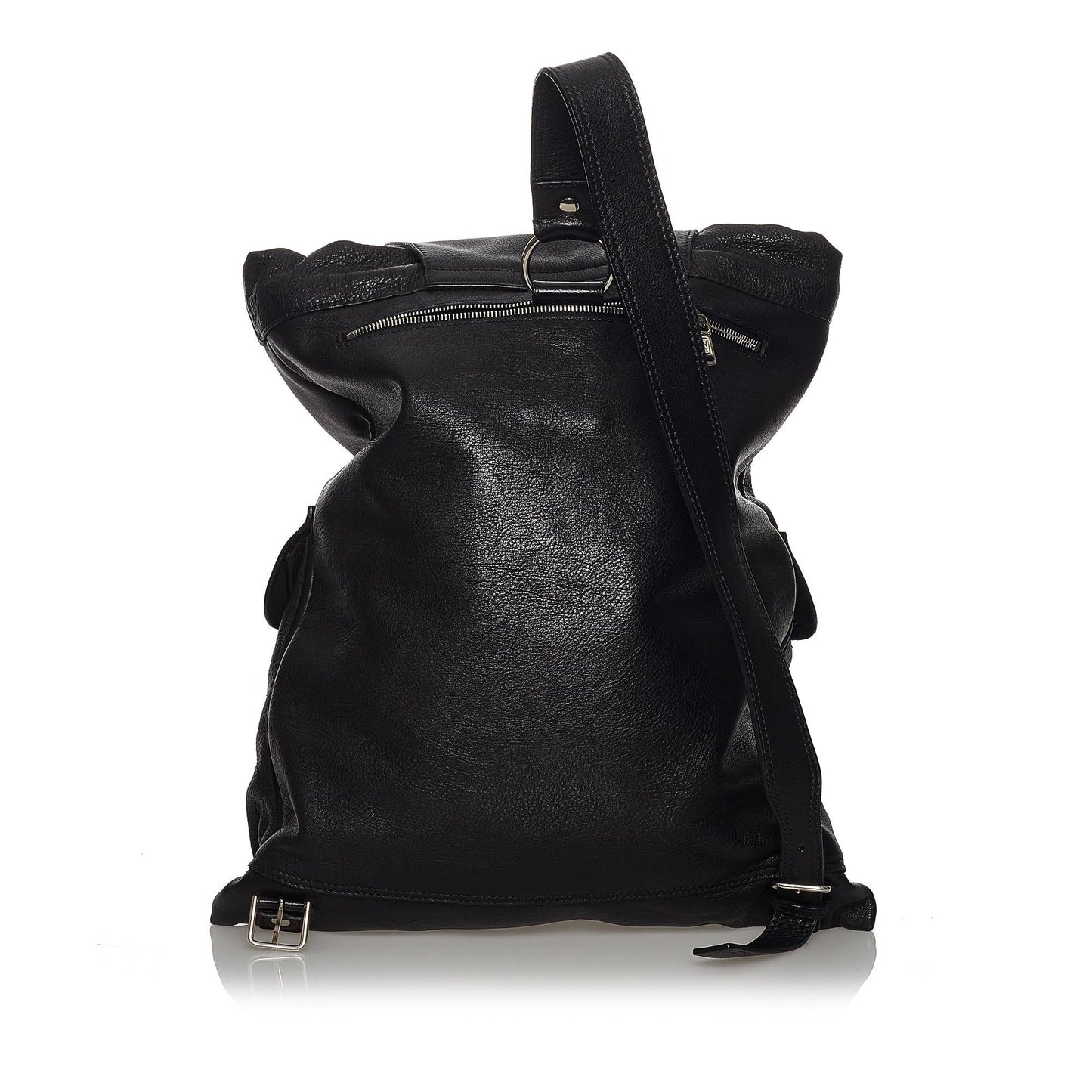 Saint Laurent Leather Backpack (SHG-32765