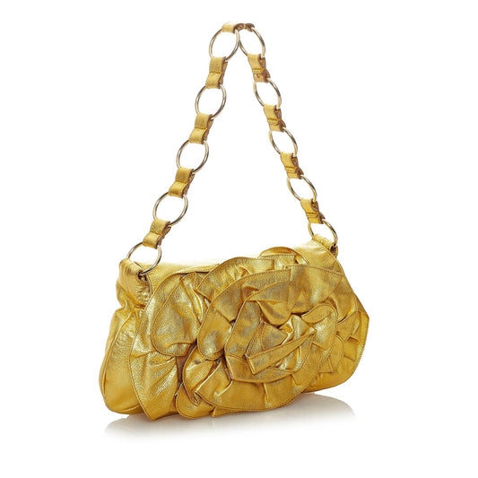 Saint Laurent Leather Baguette Bag (SHG-29637