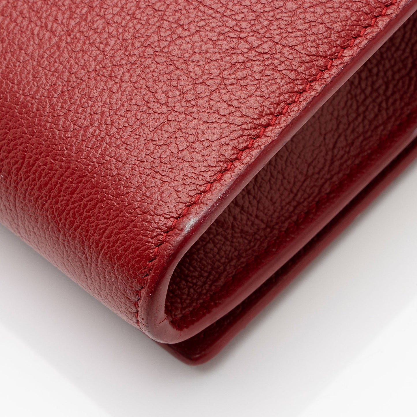 Saint Laurent Leather Belle de Jour Chain Wallet IinJeF