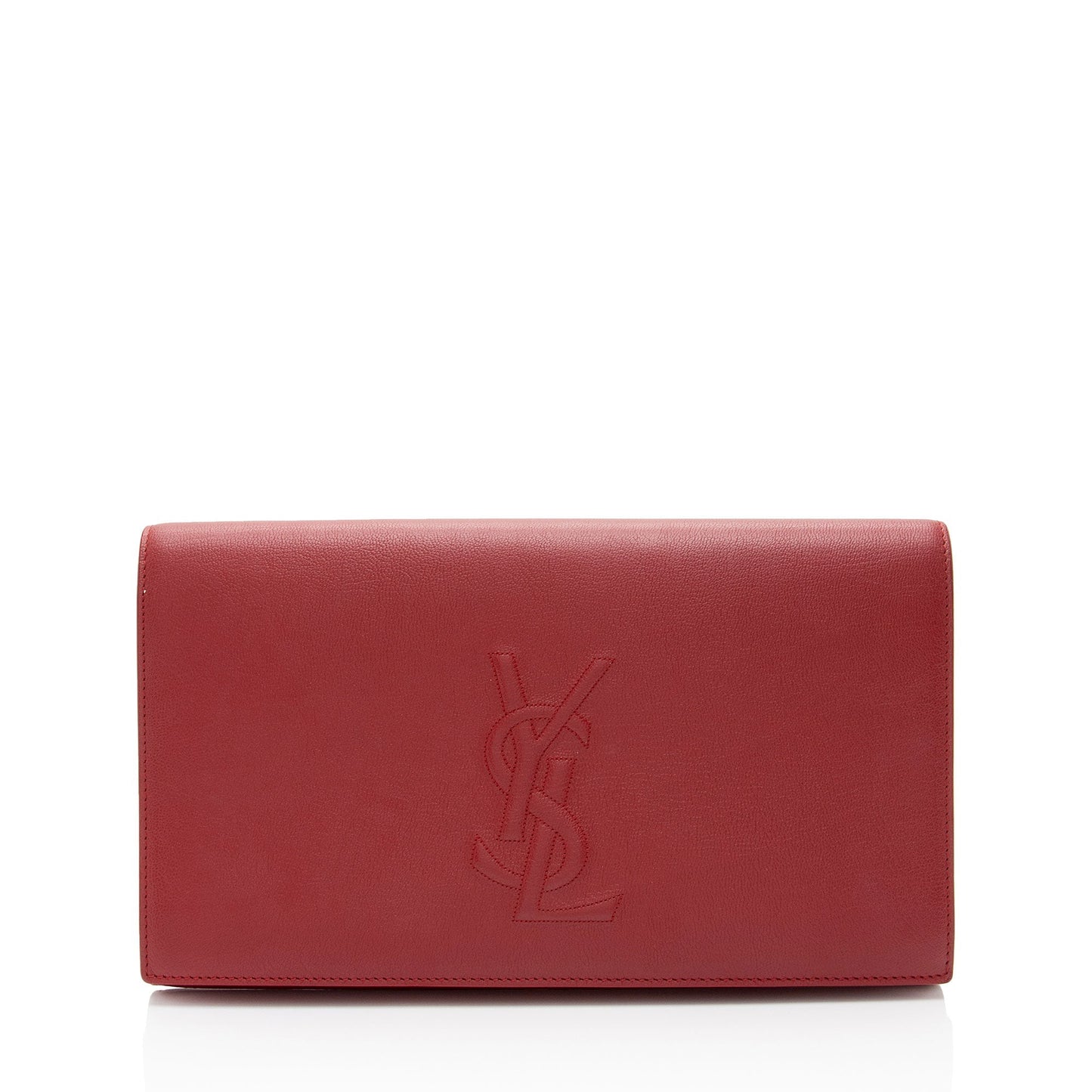 Saint Laurent Leather Belle de Jour Clutch XhElZl