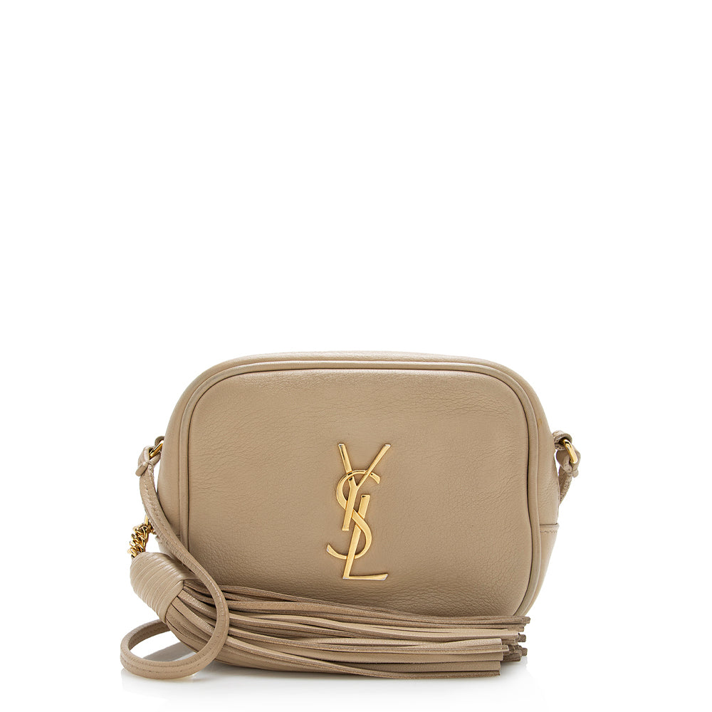 Saint Laurent Leather Blogger Bag 21216