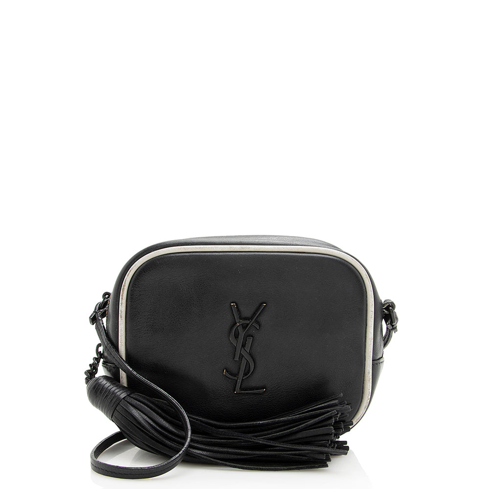 Saint Laurent Leather Blogger Bag 22919