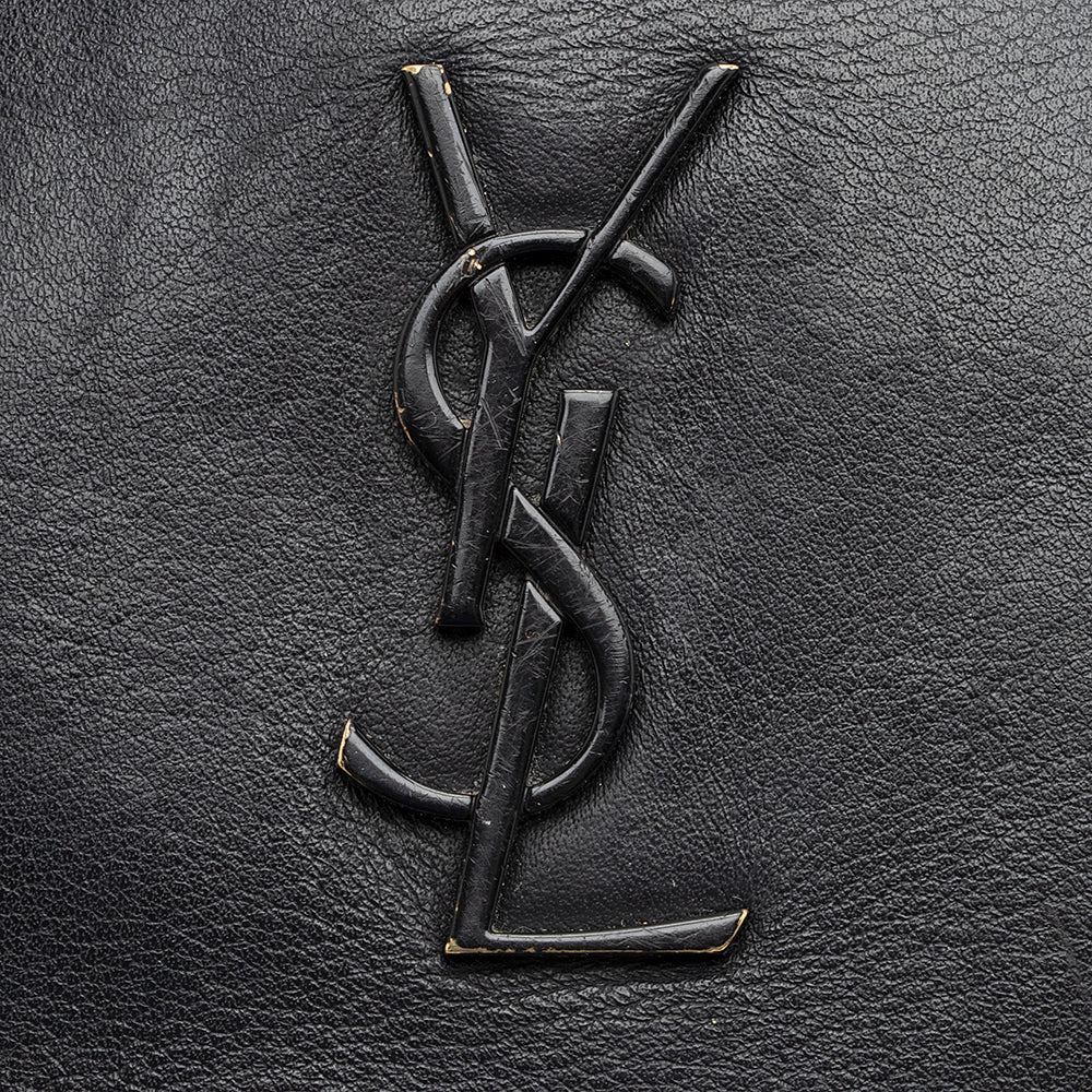 Saint Laurent Leather Blogger Bag 22919