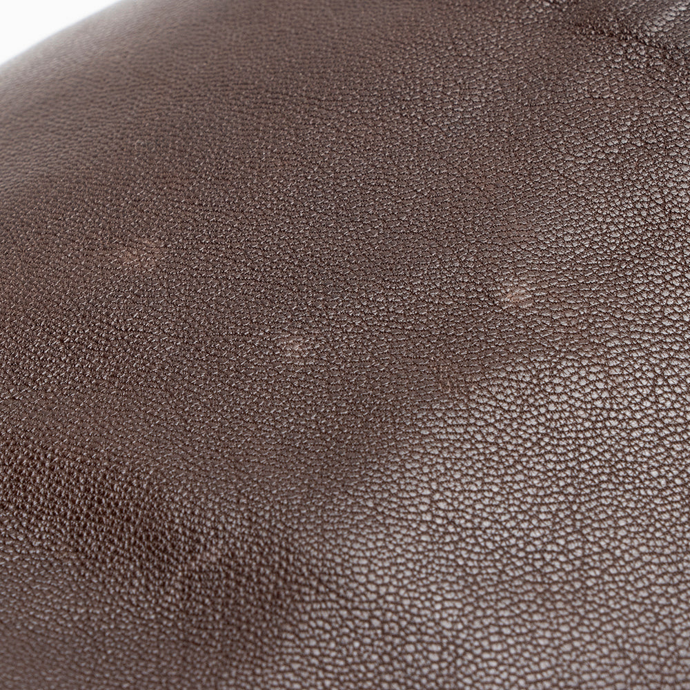 Saint Laurent Leather Braided Handle Hobo 19707