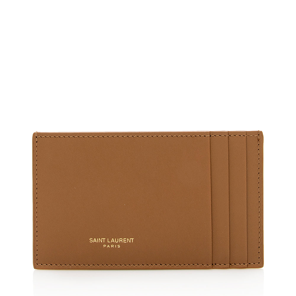 Saint Laurent Leather Card Case Insert 13749