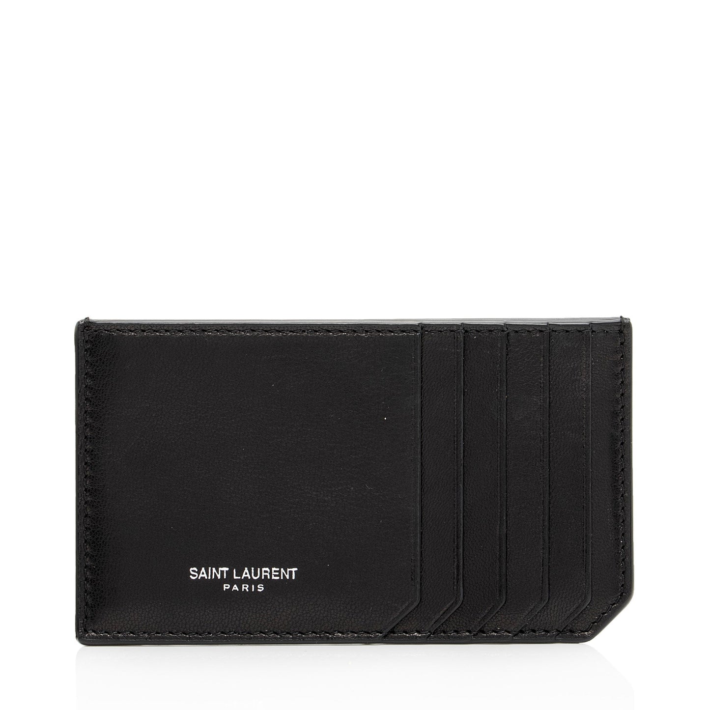 Saint Laurent Leather Card Case Insert ULaGBb