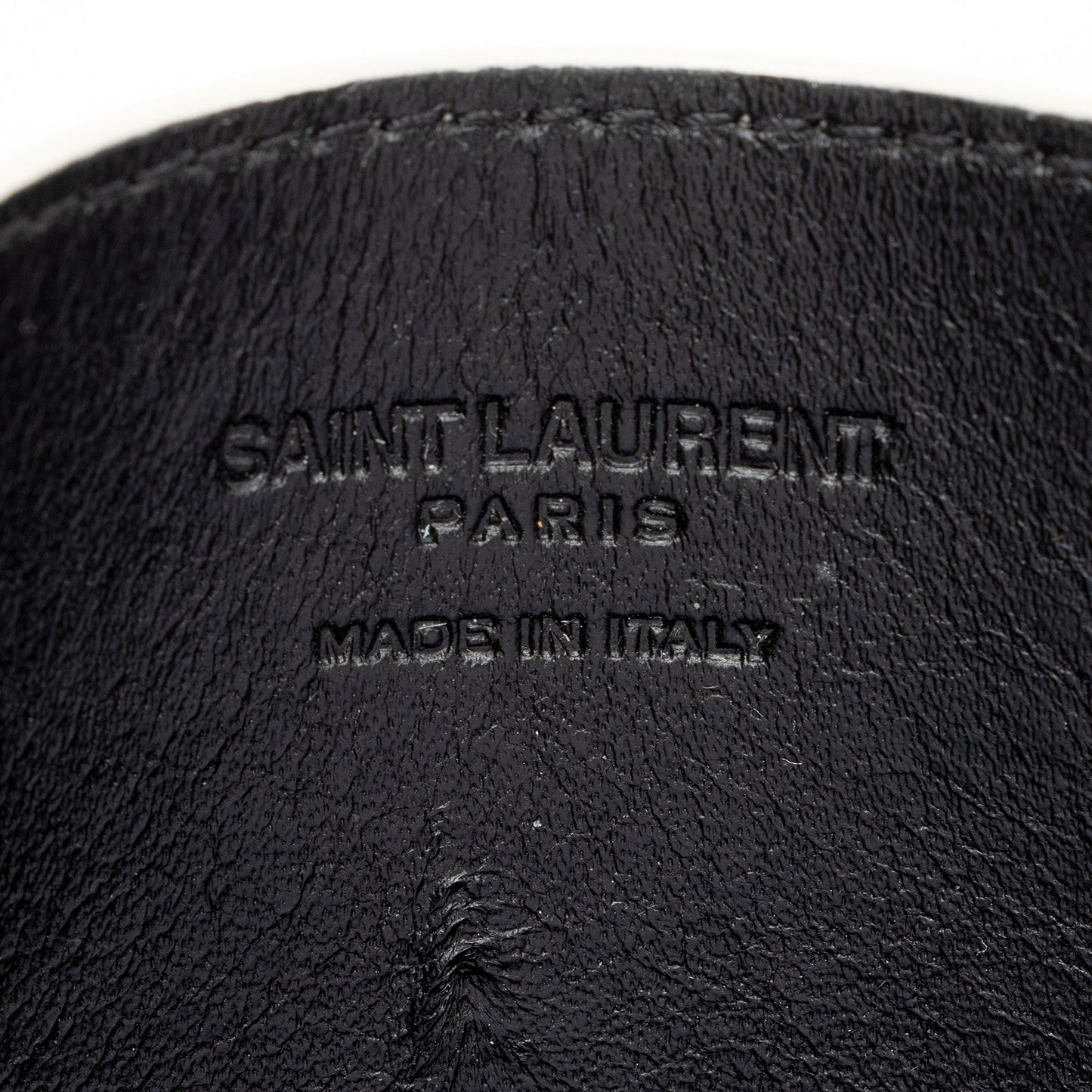 Saint Laurent Leather Card Case Insert aXb1dr