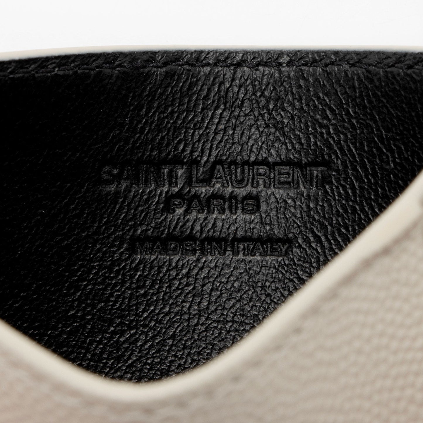 Saint Laurent Leather Card Case Insert 4Iww7S