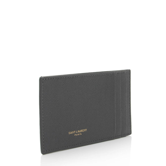 Saint Laurent Leather Card Case Insert XMS5PA