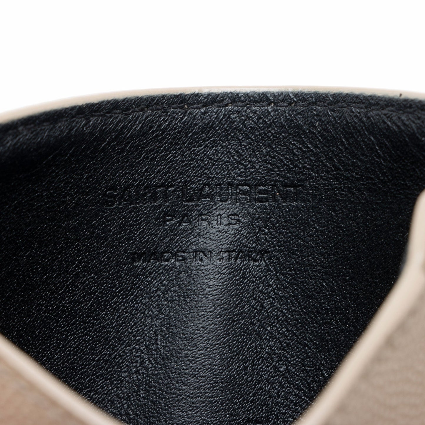 Saint Laurent Leather Card Case Insert J8U7dN