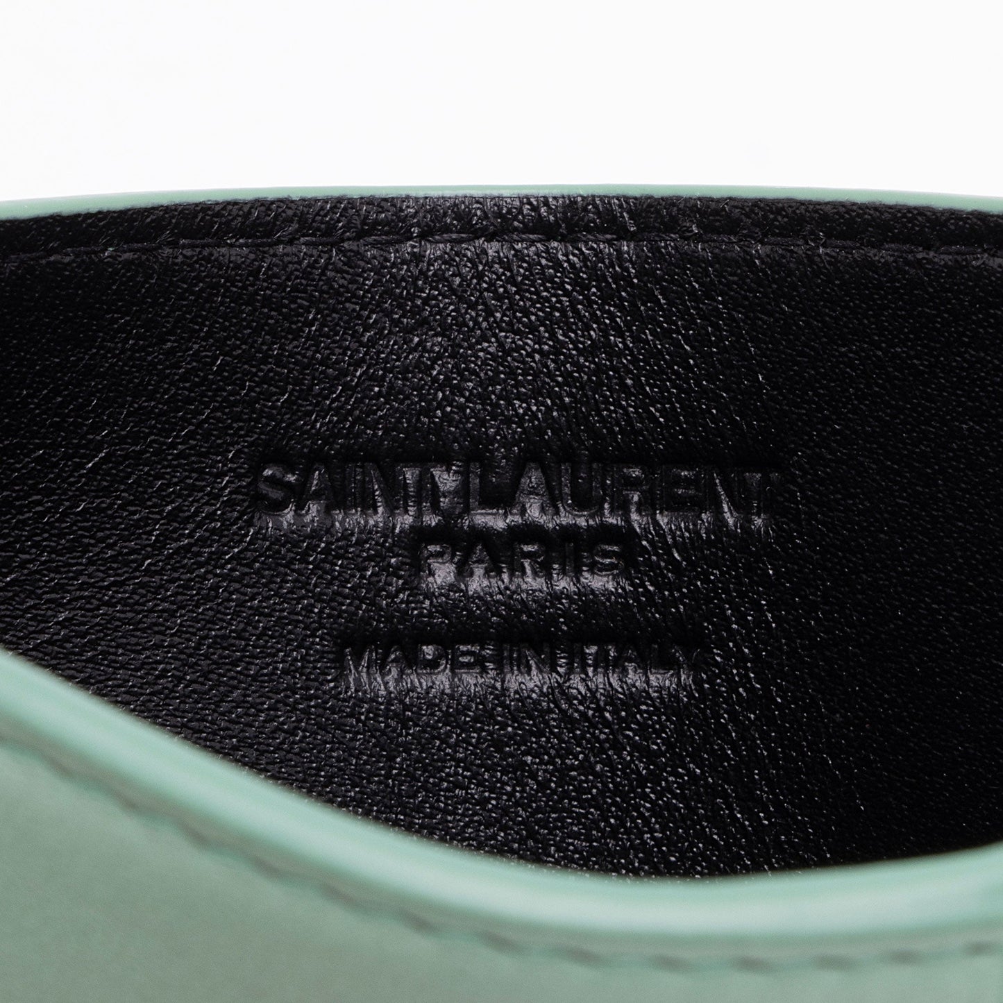 Saint Laurent Leather Card Case by2WGN