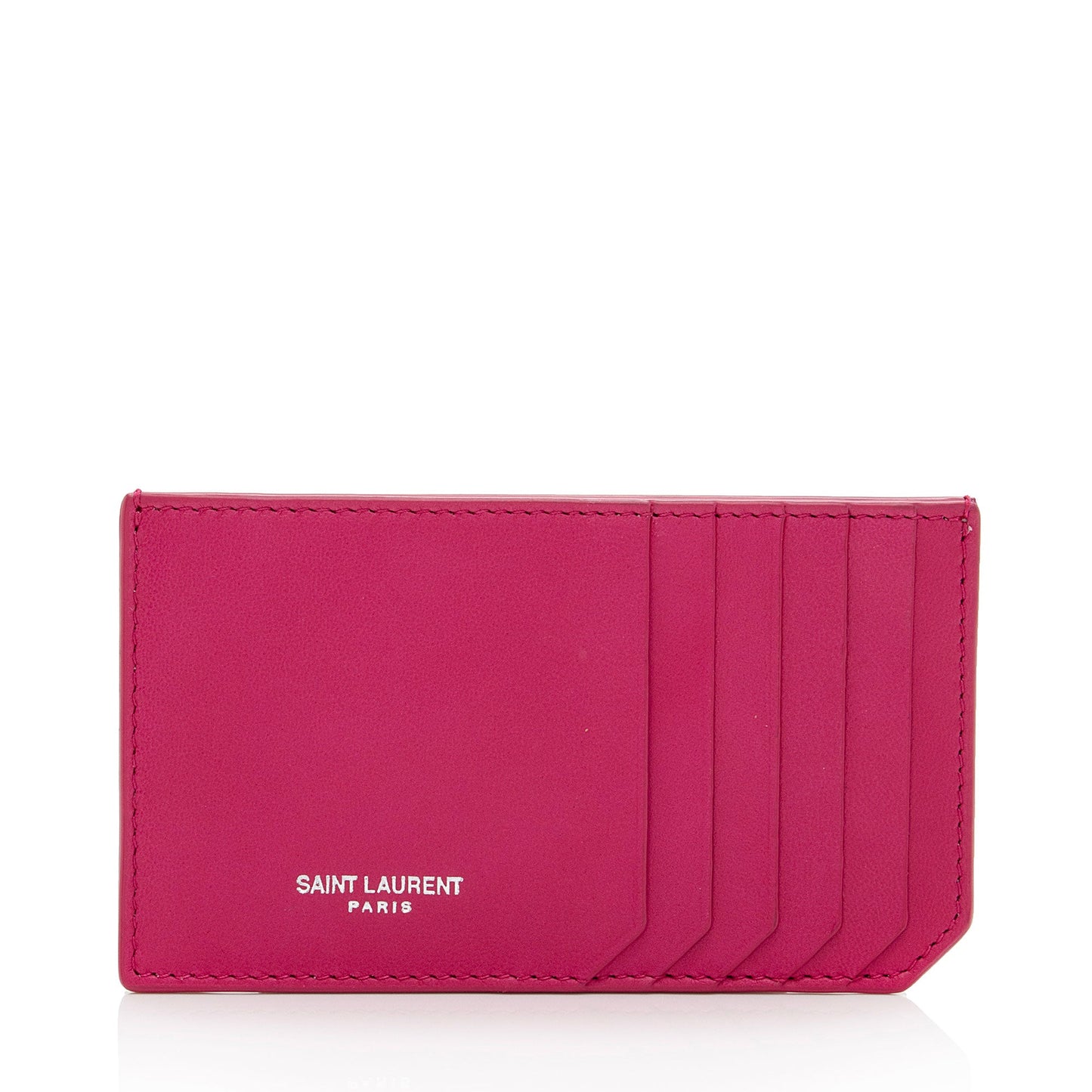 Saint Laurent Leather Card Case GLsxeN