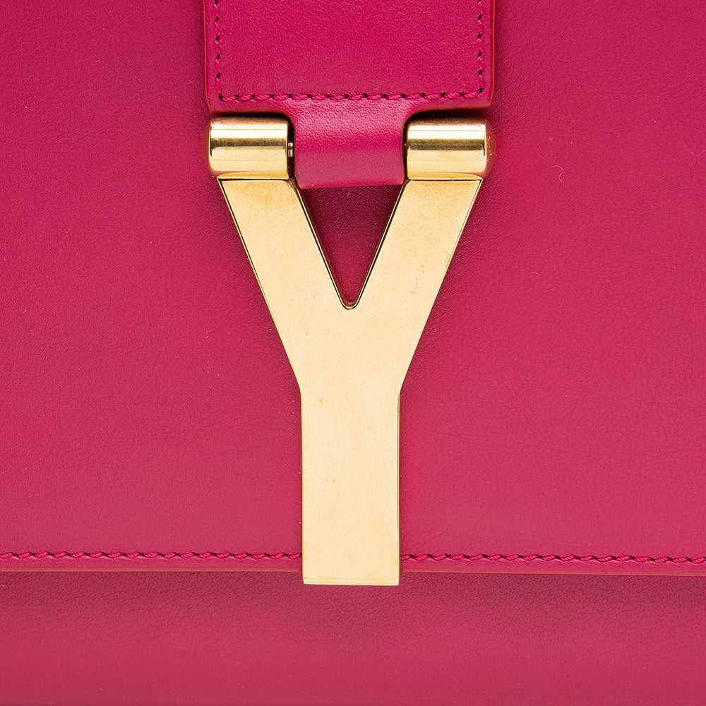 Saint Laurent Leather Chyc Clutch 12503