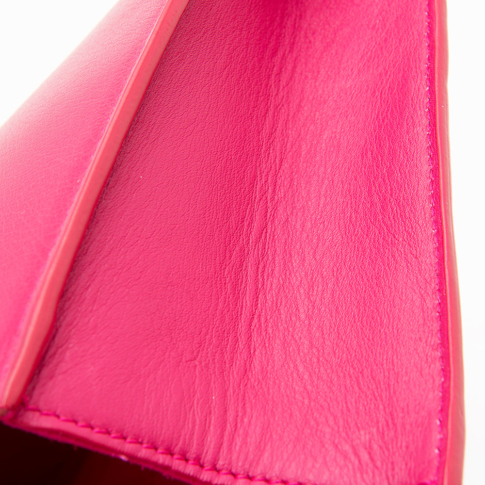 Saint Laurent Leather Chyc Clutch 12503