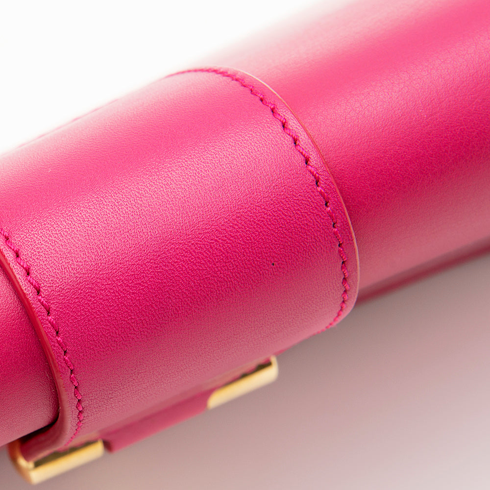 Saint Laurent Leather Chyc Clutch 12503