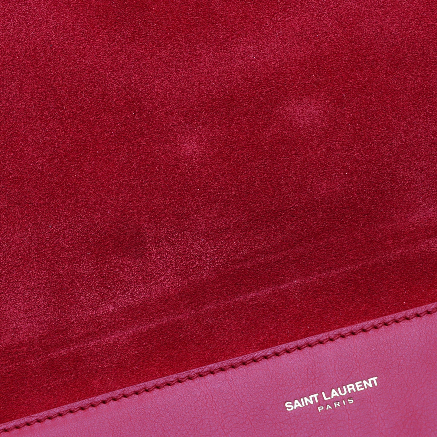 Saint Laurent Leather Chyc Clutch iiAzO9