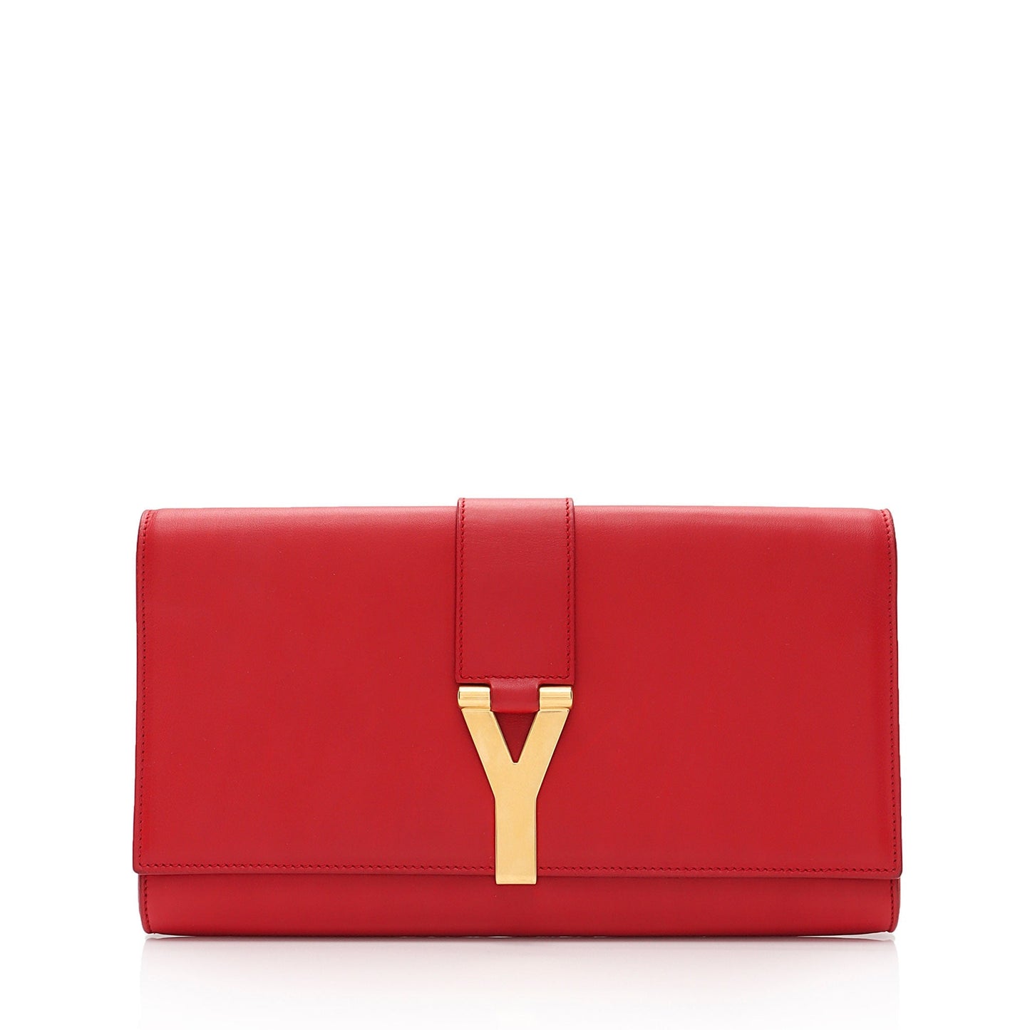 Saint Laurent Leather Chyc Clutch iiAzO9