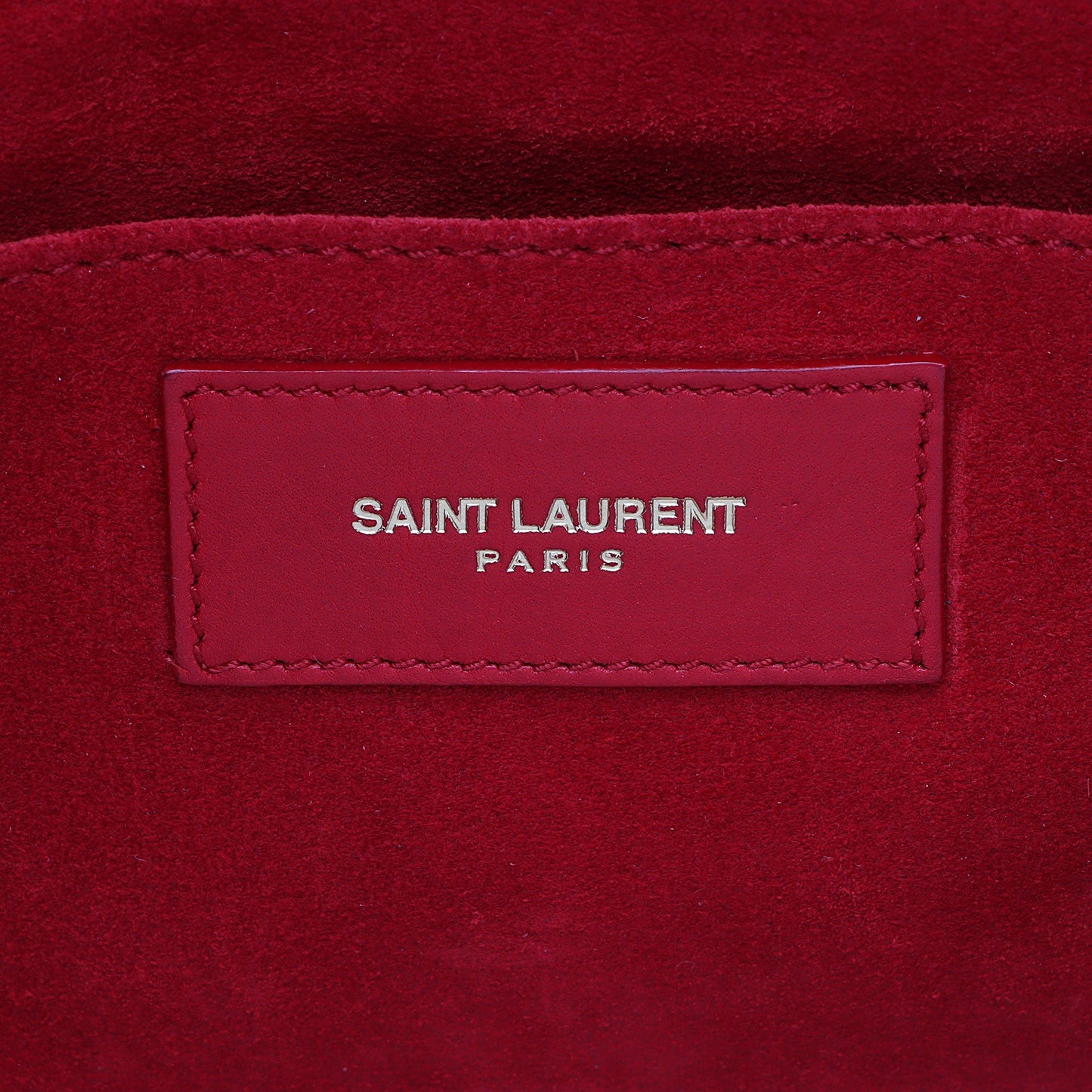 Saint Laurent Leather Chyc Clutch iiAzO9