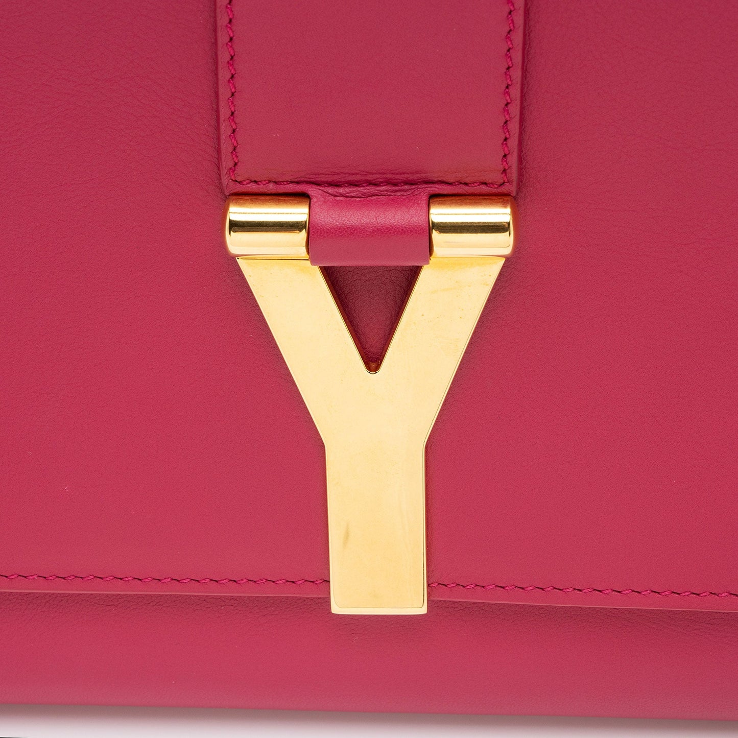 Saint Laurent Leather Chyc Clutch SxL9j2