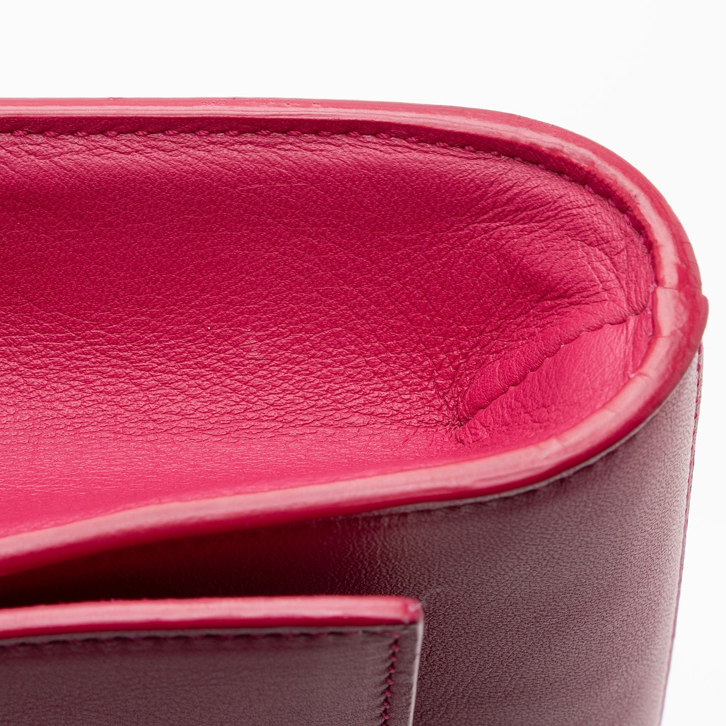 Saint Laurent Leather Chyc Clutch SxL9j2
