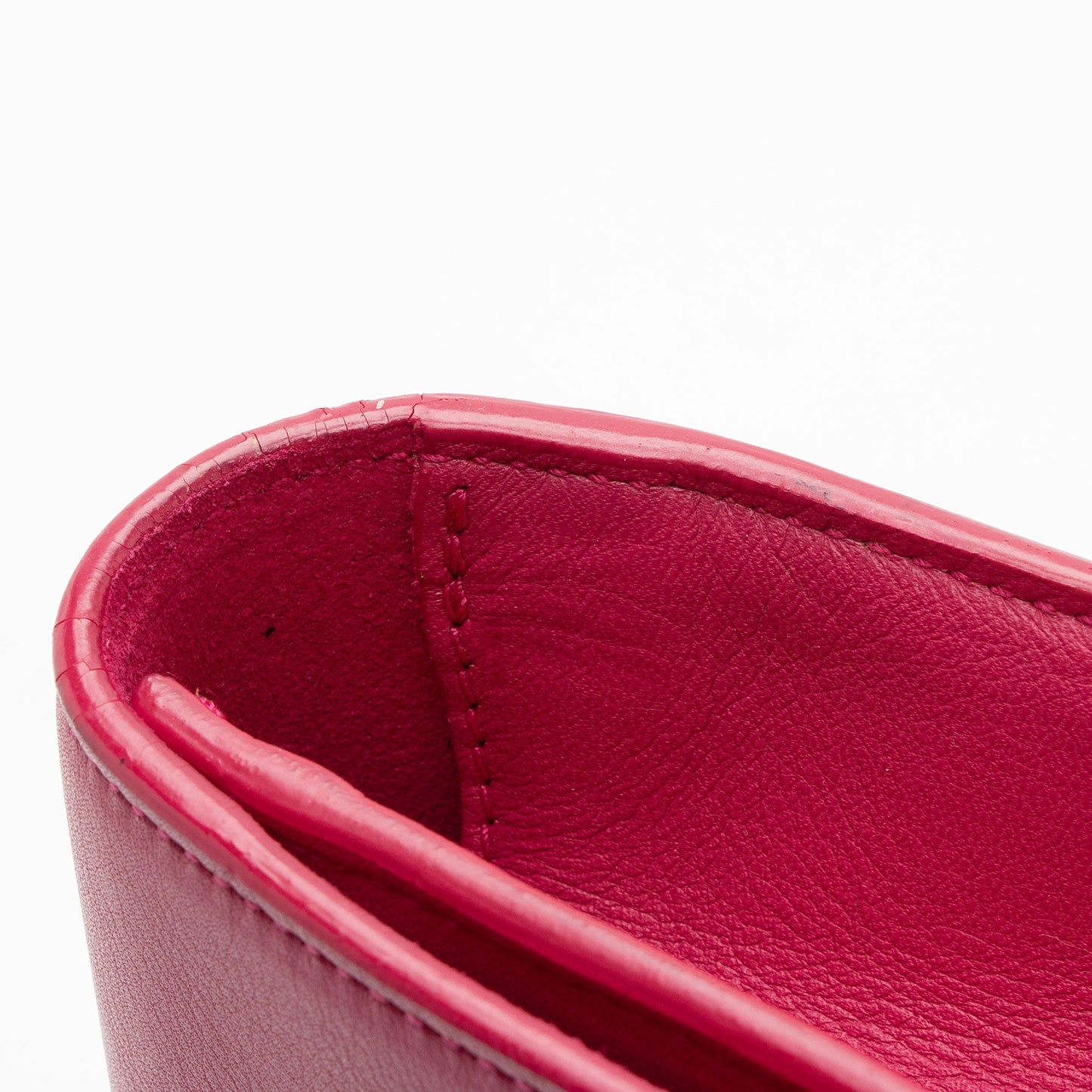Saint Laurent Leather Chyc Clutch SxL9j2