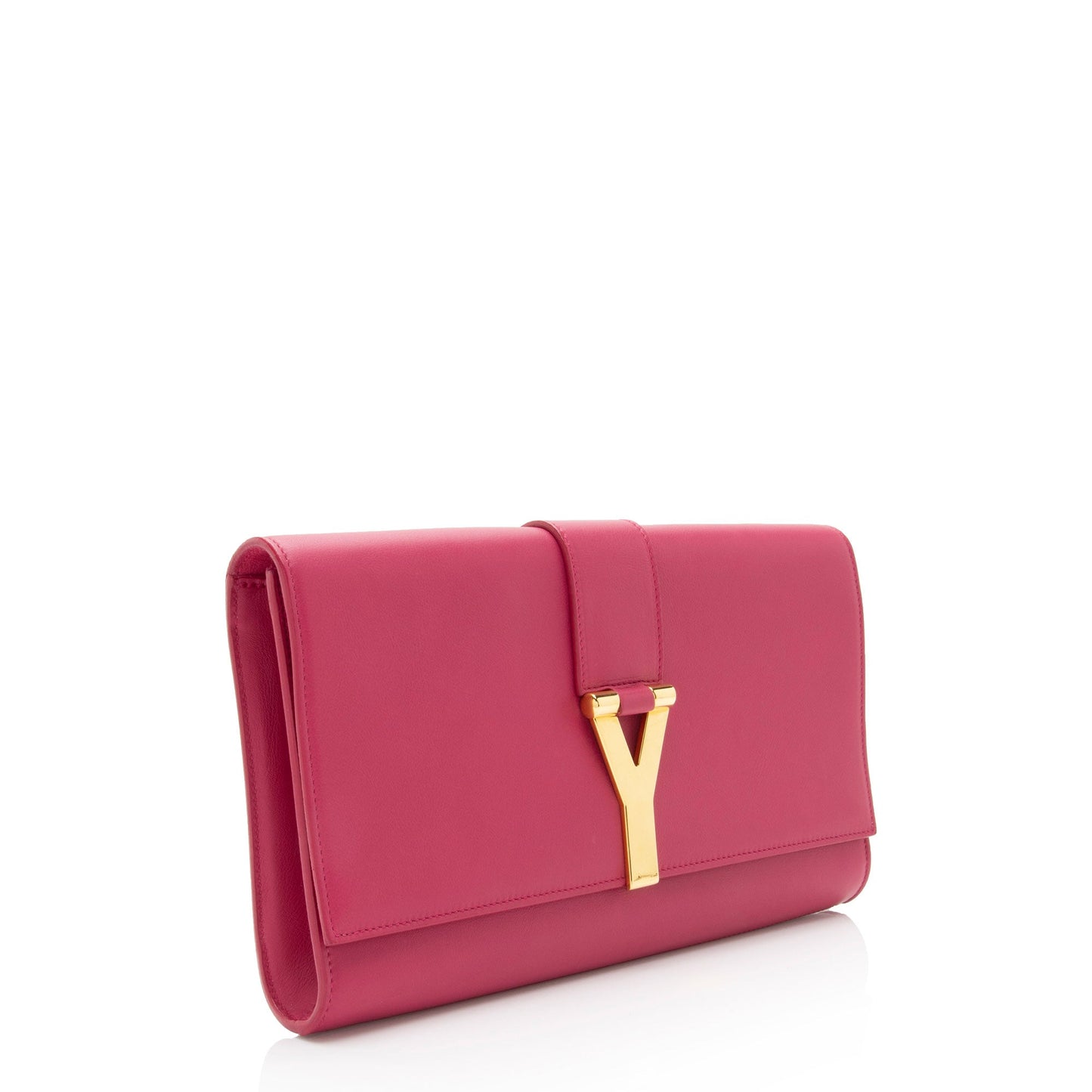 Saint Laurent Leather Chyc Clutch SxL9j2