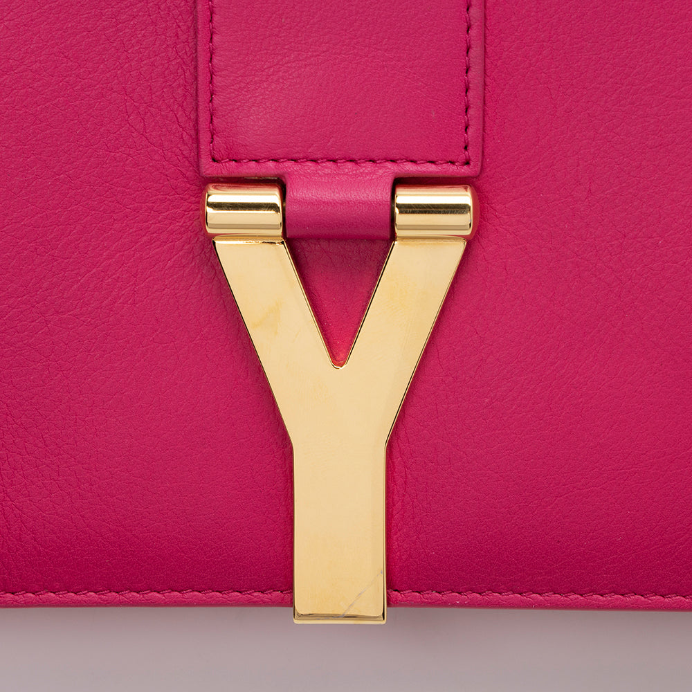 Saint Laurent Leather Chyc Wallet on Chain Bag 14214