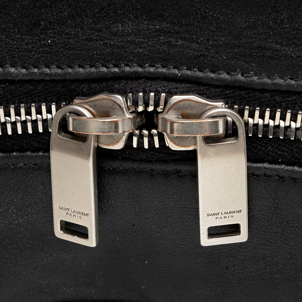 Saint Laurent Leather City Backpack 20447