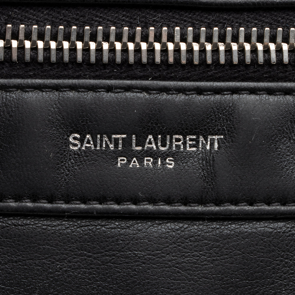 Saint Laurent Leather City Backpack 20447