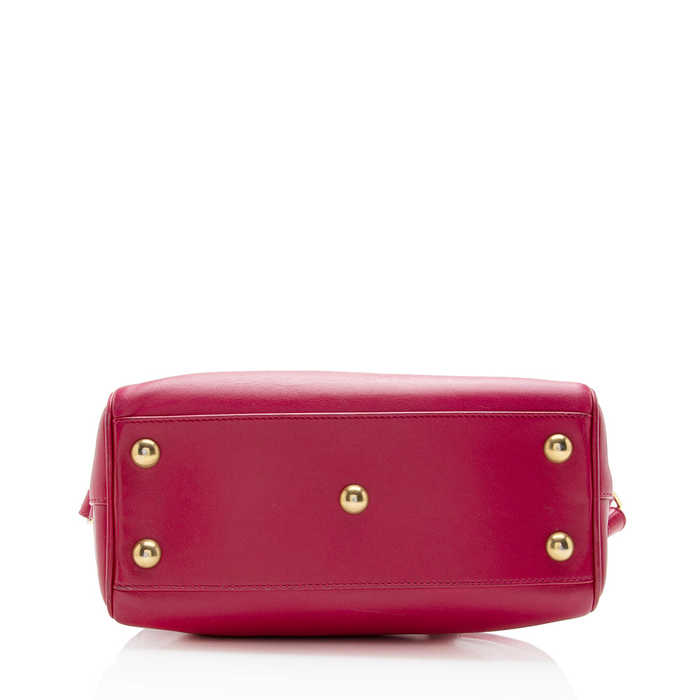 Saint Laurent Leather Classic Baby Duffle Satchel 13164
