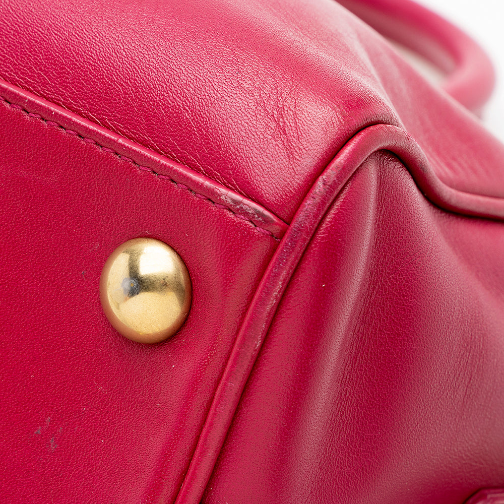 Saint Laurent Leather Classic Baby Duffle Satchel 13164