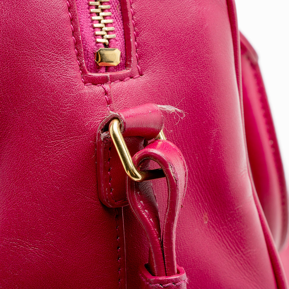 Saint Laurent Leather Classic Baby Duffle Satchel 13164