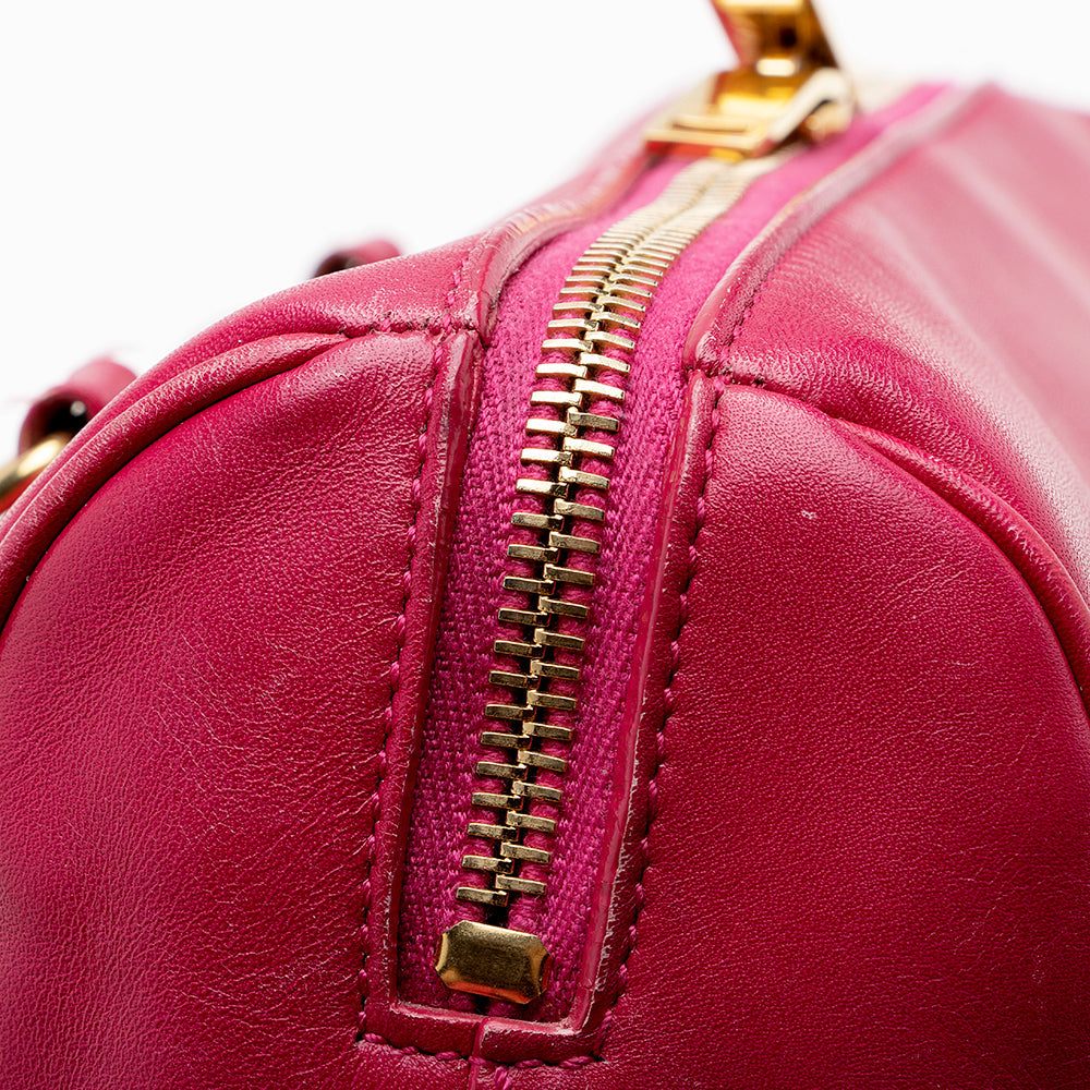 Saint Laurent Leather Classic Baby Duffle Satchel 13164