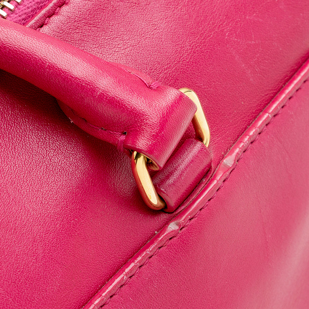 Saint Laurent Leather Classic Baby Duffle Satchel 13164
