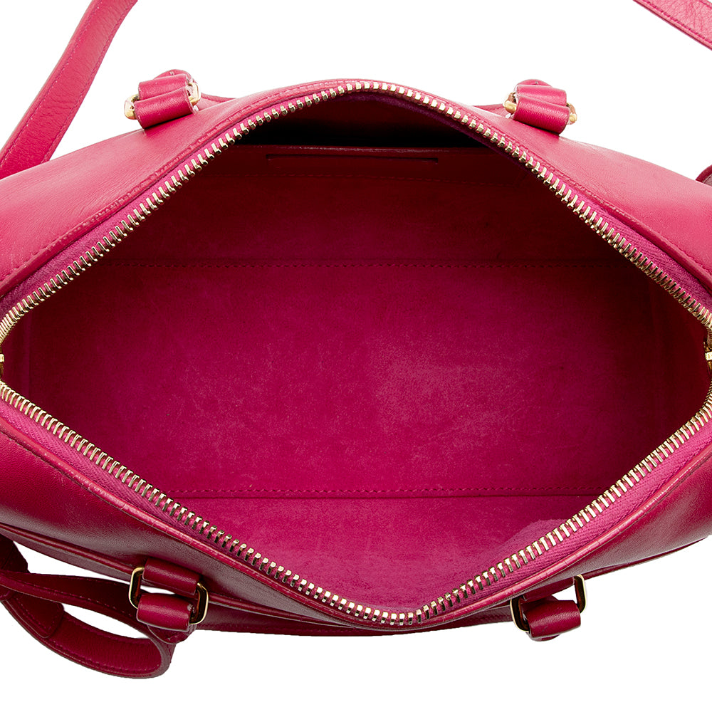 Saint Laurent Leather Classic Baby Duffle Satchel 13164