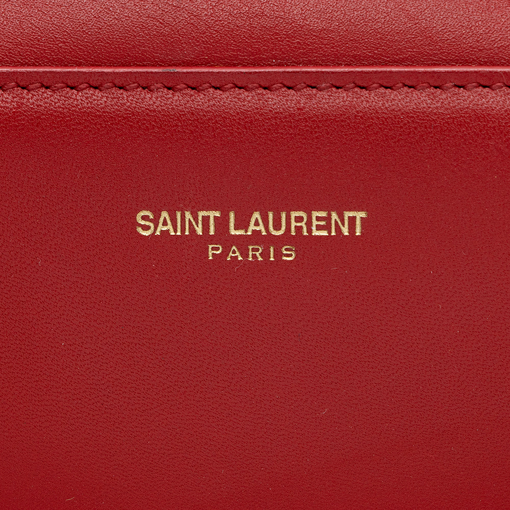 Saint Laurent Leather Classic Baby Duffle Satchel 14810