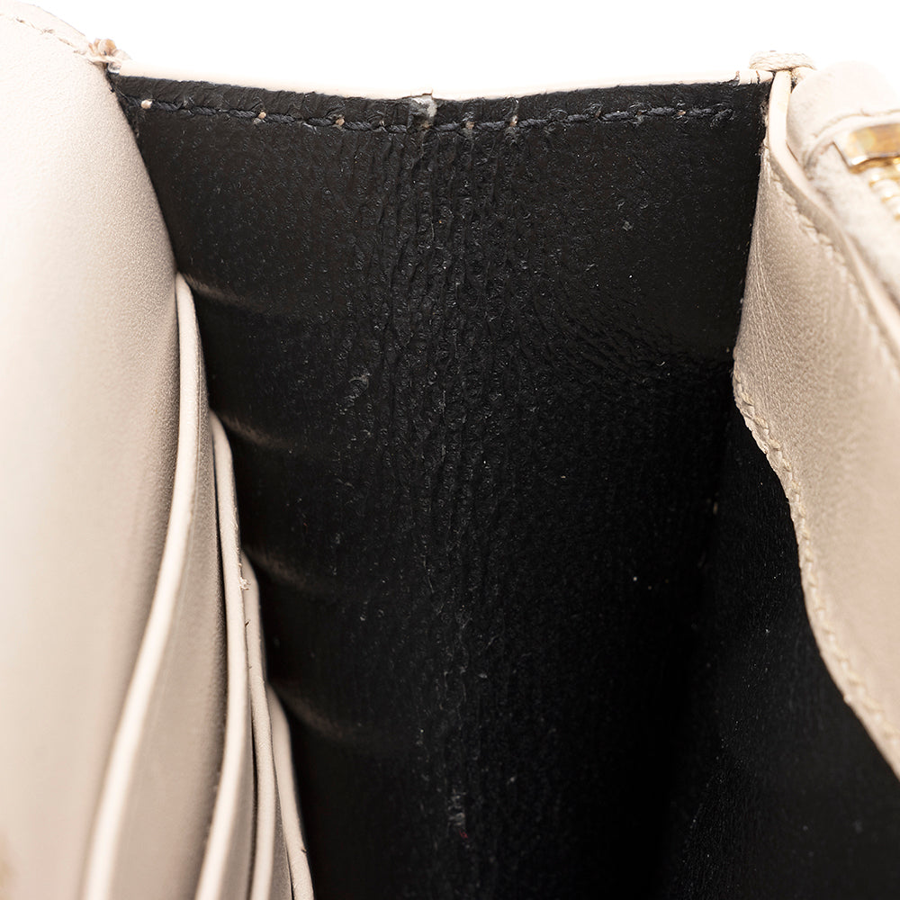 Saint Laurent Leather Classic Kate Tassel Chain Wallet 21548