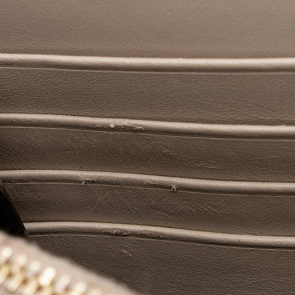 Saint Laurent Leather Classic Kate Tassel Chain Wallet 21548