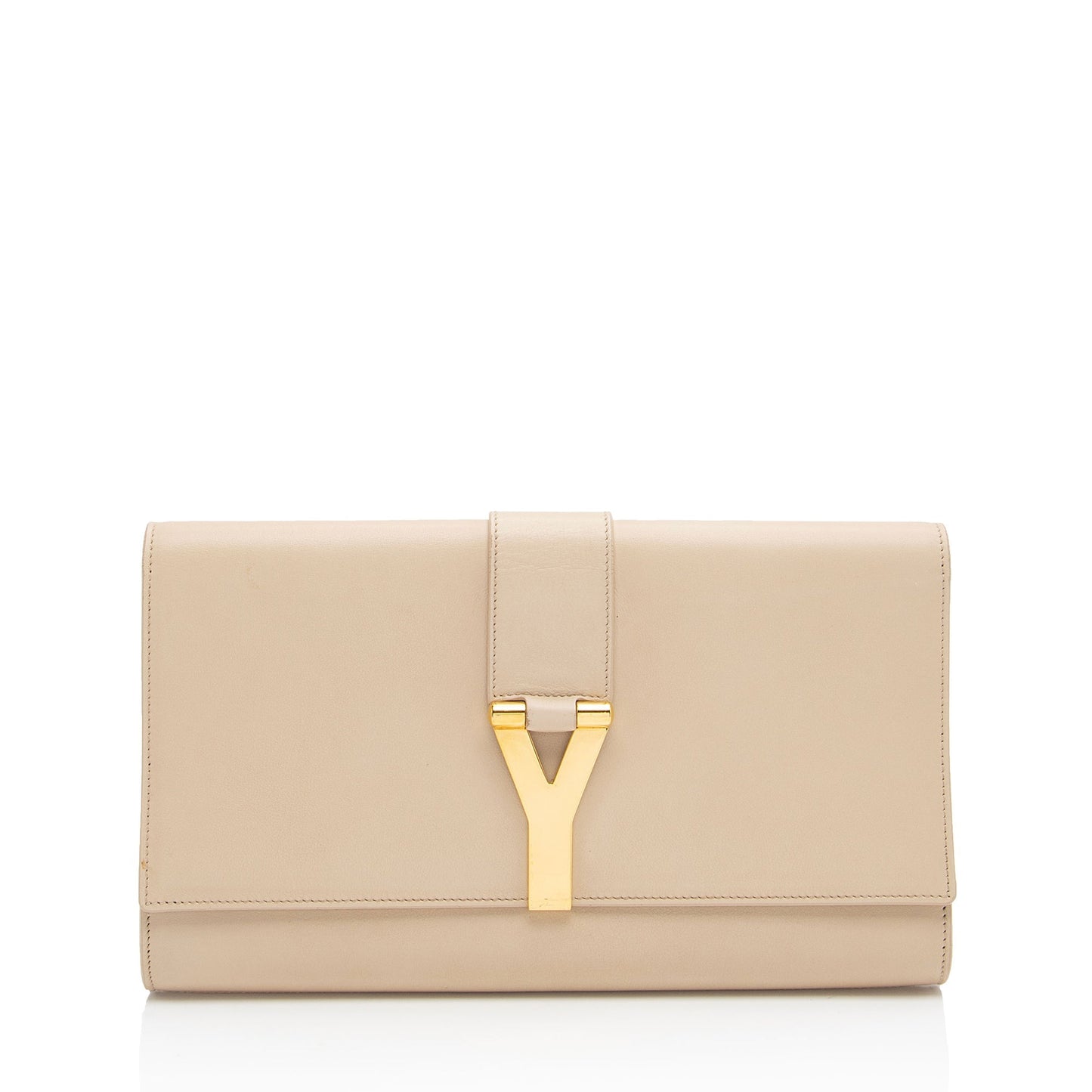 Saint Laurent Leather Classic Y Clutch Z5YEeb