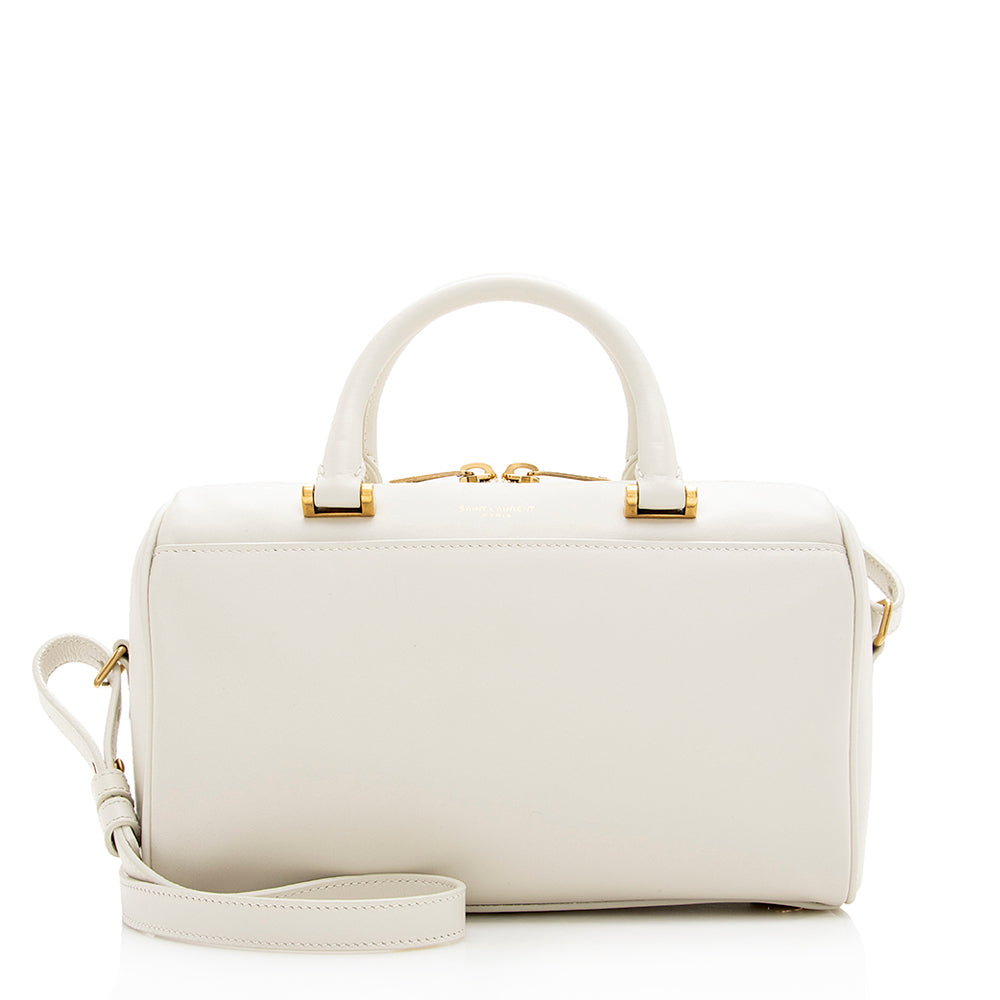 Saint Laurent Leather Classic New Small Duffle Bag - FINAL SALE 18338