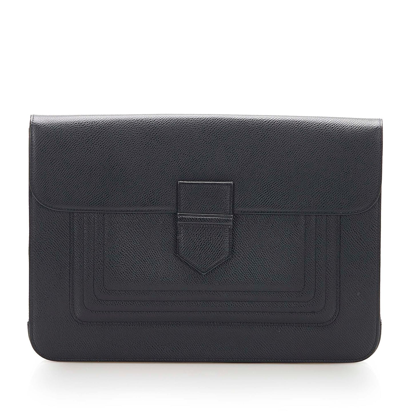 Saint Laurent Leather Clutch Bag (SHG-16533