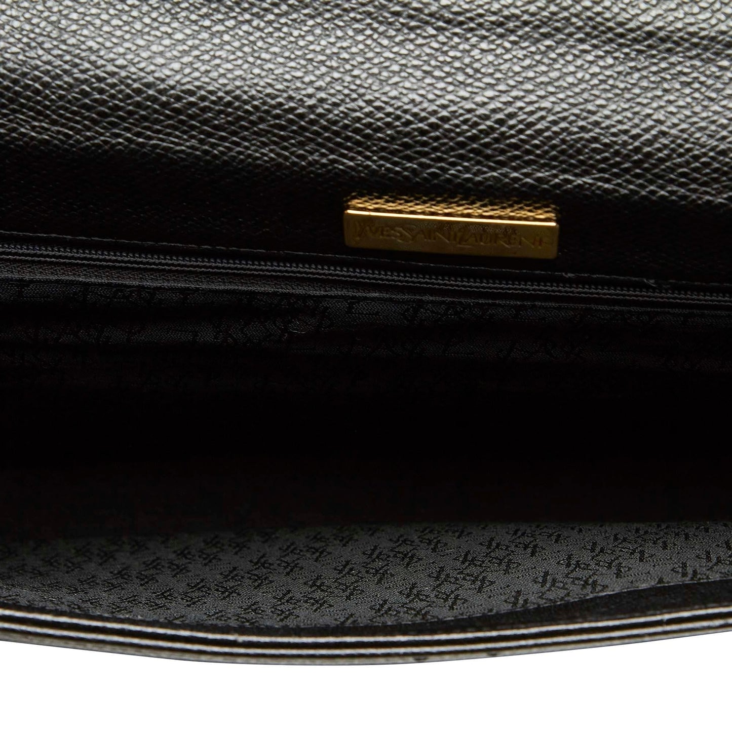 Saint Laurent Leather Clutch Bag (SHG-16533
